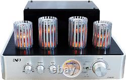 Tube Amplifier HiFi Stereo Receiver Integrated Amp with Bluetooth Hybrid Amp for