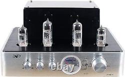 Tube Amplifier HiFi Stereo Receiver Integrated Hybrid Amp with Bluetooth fr Home