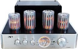 Tube Amplifier Hifi Stereo Receiver Integrated Amp with Bluetooth Hybrid Amp for