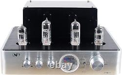 Tube Amplifier Hifi Stereo Receiver Integrated Amp with Bluetooth Hybrid Amp for