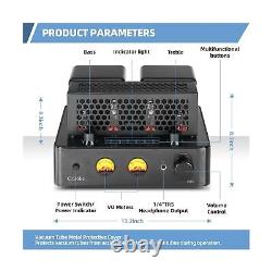 Tube Amplifier, Stereo Vacuum Tube Class A/B Amplifier, Integrated Amplifier w