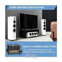 Tube Amplifier, Stereo Vacuum Tube Class A/B Amplifier, Integrated Amplifier w