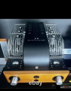 Unison Research S6 Parallel Pentode Tube Amp with Beautiful Wood Trim