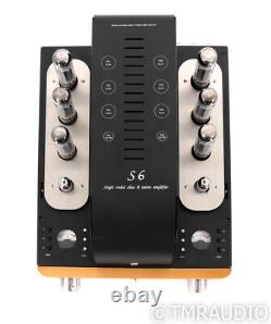 Unison Research S6 Stereo Integrated Tube Amplifier Cherry Remote