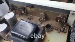 Untested Heathkit AA-181 tube amplifier for parts or repair uses 7591