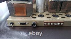 Untested Heathkit AA-181 tube amplifier for parts or repair uses 7591