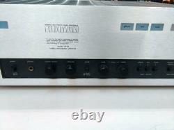 Used 1979 Luxman LX33 Integrated Amplifier Tube Type Silver Color Black Color