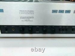Used 1979 Luxman LX33 Integrated Amplifier Tube Type Silver Color Black Color