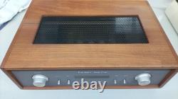 Used vacuum tube preamp amplifier with wood body and TANGO transformer