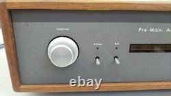 Used vacuum tube preamp amplifier with wood body and TANGO transformer