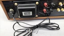 Used vacuum tube preamp amplifier with wood body and TANGO transformer