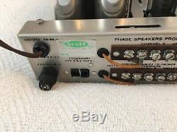 VINTAGE HH Scott Type 299 Stereomaster Integrated Tube Stereo Amplifier