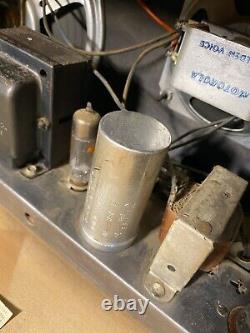 VINTAGE MOTOROLA Integrated mono Tube Amplifier EL84 single ended