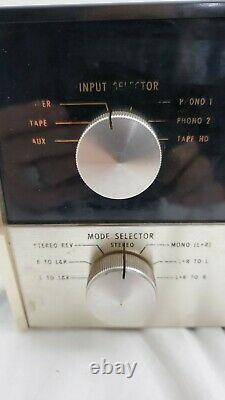 VINTAGE McINTOSH MA230 VACUUM TUBE INTEGRATED PREAMP-AMPLIFIER