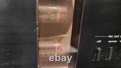 VIntage LUXMAN LV-105U HYBRID TUBES Stereo Integrated Amplifier AMP Works