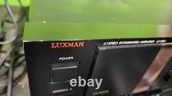 VIntage LUXMAN LV-105U HYBRID TUBES Stereo Integrated Amplifier AMP Works