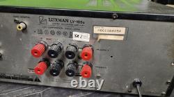 VIntage LUXMAN LV-105U HYBRID TUBES Stereo Integrated Amplifier AMP Works