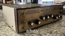 Very Rare Sansui PM-2020 stereo integrated Tube amplifier / Amp parts or repair