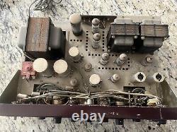 Very Rare Sansui PM-2020 stereo integrated Tube amplifier / Amp parts or repair