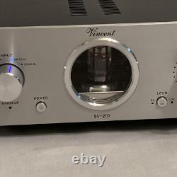 Vincent Audio SV-200 Hybrid Integrated Tube Amplifier Silver Audiophile