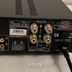 Vincent Audio SV-200 Hybrid Integrated Tube Amplifier Silver Audiophile