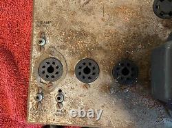 Vintage 1956 Knight Tube Amplifier 6V6 Mono Integrated Amp 3 Stackpole 1 meg Pot