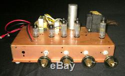 Vintage'60's Westinghouse Single-Ended 6BQ5 / 12AX7 Stereo Tube Amp / Preamp