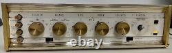 Vintage 60s Sherwood S-5000 Tube Stereo Integrated Amplifier AS IS