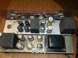 Vintage 6V6 Multi Channel tube amplifier integrated amplifier PA