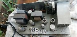 Vintage Altec 344A Tube Integrated mono Amplifier Pair Amperex Mullard etc Work