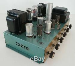 Vintage Bogen DB20 Mono Tube Integrated Amplifier Partially Recapped