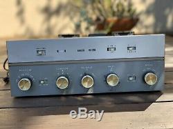 Vintage Bogen DB230 Integrated Amplifier Project Some Tubes 6DW5 Stereo
