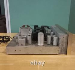 Vintage Bogen RPF 60 Stereo Tube Integrated Power Amplifier with Cover, Series A62
