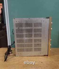 Vintage Bogen RPF 60 Stereo Tube Integrated Power Amplifier with Cover, Series A62