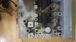 Vintage Bogen RPF 60 Stereo Tube Integrated Power Amplifier with Cover, Series A62