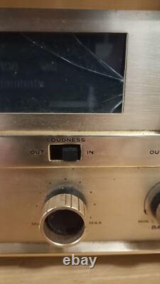Vintage Bogen RPF 60 Stereo Tube Integrated Power Amplifier with Cover, Series A62