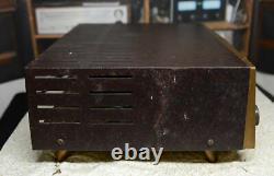 Vintage Bogen tube integrated amplifier model DB130 with gold slant legs