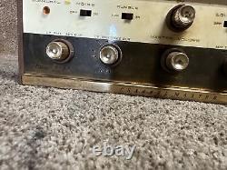 Vintage Channel Master 6601 Stereo Integrated Tube Amplifier Rare Audiophile