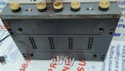 Vintage David Bogen DB212 Tube Integrated Amplifier Amp 6V6 GT 7199 As Is