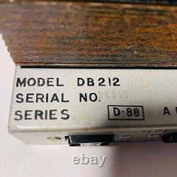 Vintage David Bogen DB212 Tube Integrated Amplifier Amp Series D88 SOLD AS IS