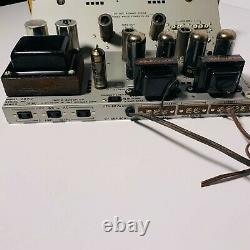Vintage David Bogen DB212 Tube Integrated Amplifier Amp Series D88 SOLD AS IS