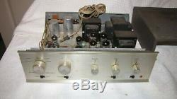 Vintage Dyna Tube Stereo Amplifier clean working unit SCA-35