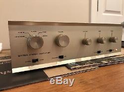 Vintage Dynaco SCA-35 Stereo Tube Integrated Amplifier EL84 6BQ5 12AX7 Work LOOK