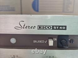 Vintage EICO ST40 Stereo Tube Amplifier
