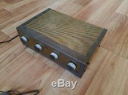 Vintage Eico HF-12 Tube Amplifier Mono Amp For Parts / Repair