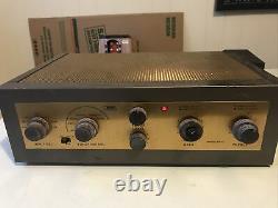 Vintage Eico HF-81 Stereo Tube Integrated Amplifier Powers On Read