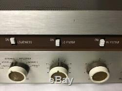 Vintage Eico ST-70 Stereo Tube Integrated Amplifier Control Center