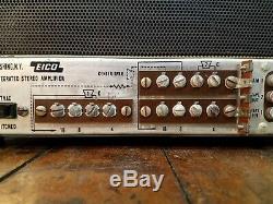 Vintage Eico ST-70 Stereo Tube Integrated Amplifier Control Center Pre-Amp, 70W