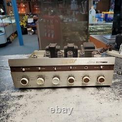 Vintage Eico St40 Stereo Tube Amplifier Working Integrated Amp 40 Watts