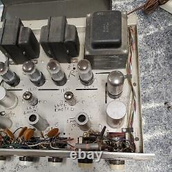 Vintage Eico St40 Stereo Tube Amplifier Working Integrated Amp 40 Watts